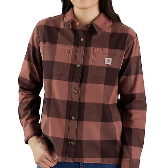 Carhartt Tops - Carhartt Rugged Flex Plaid Button Up Shirt